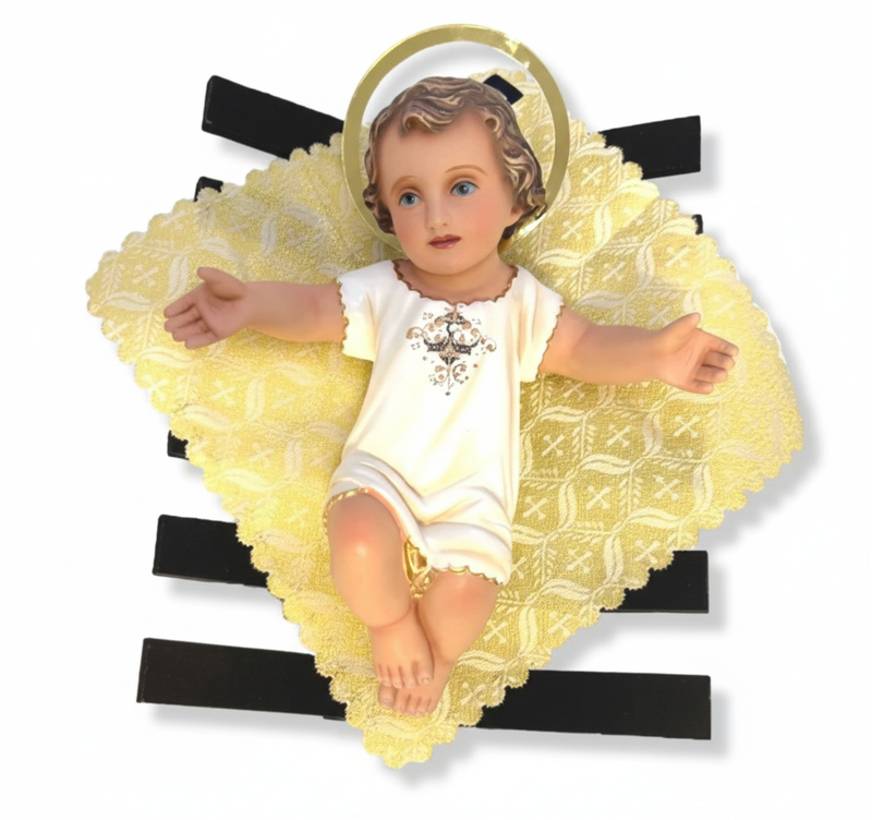 Imagem do Menino Jesus na Manjedoura 20cm