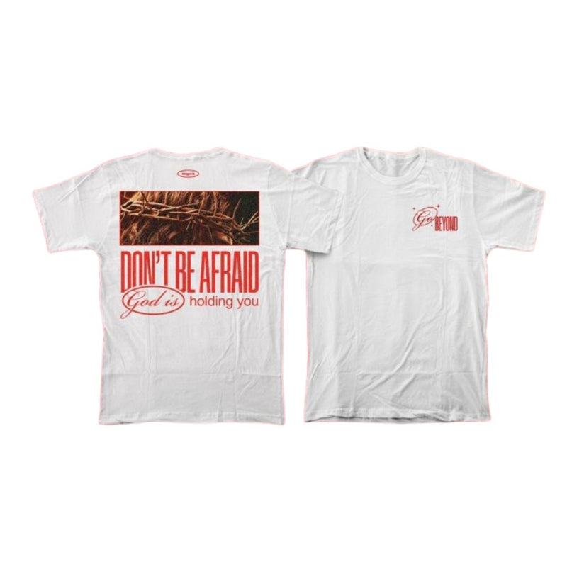 Camiseta Branca Dont Be Afraid - Coleção EUA