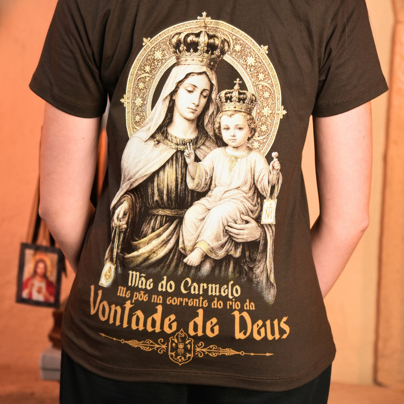 Baby Look Mãe do Carmelo - Nossa Senhora do Carmo