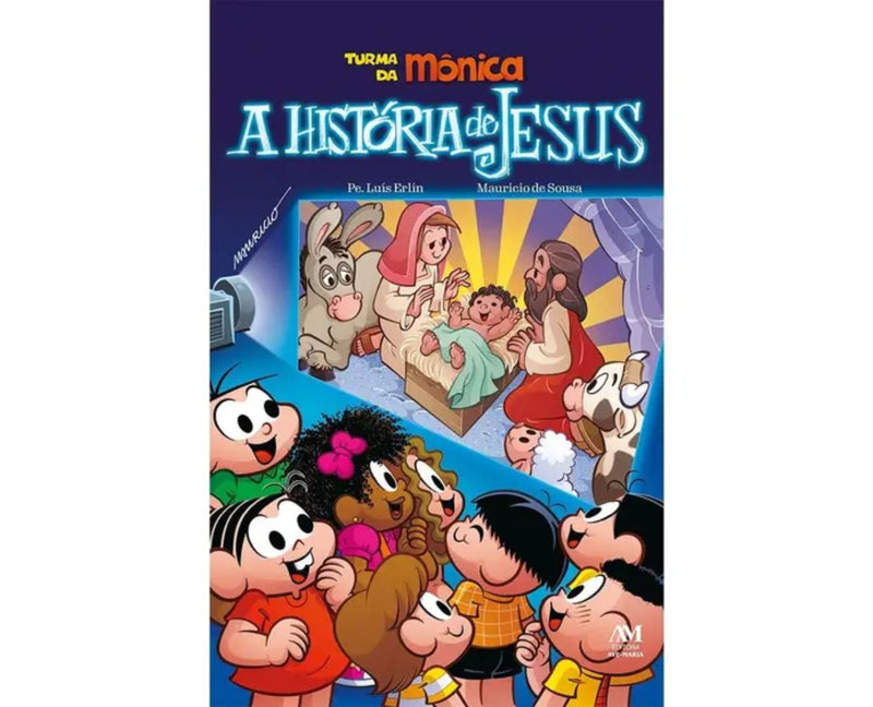 Livro A História de Jesus - Turma da Mônica