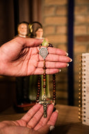 Terço Madeira São Luís e Santa Zélia