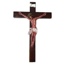 Crucifixo de Parede em Madeira e Resina 35cm