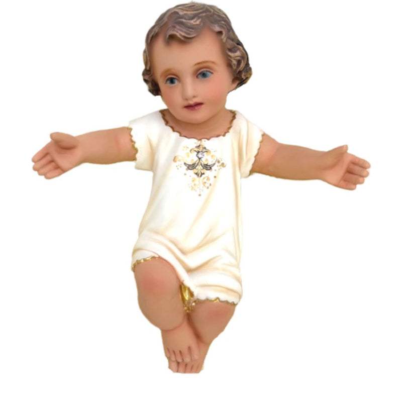 Imagem Menino Jesus 20cm com Manjedoura
