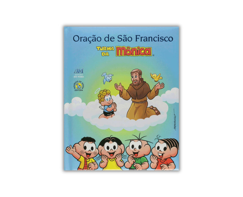 Livro Oração de São Francisco - Turma da Mônica Almofadado