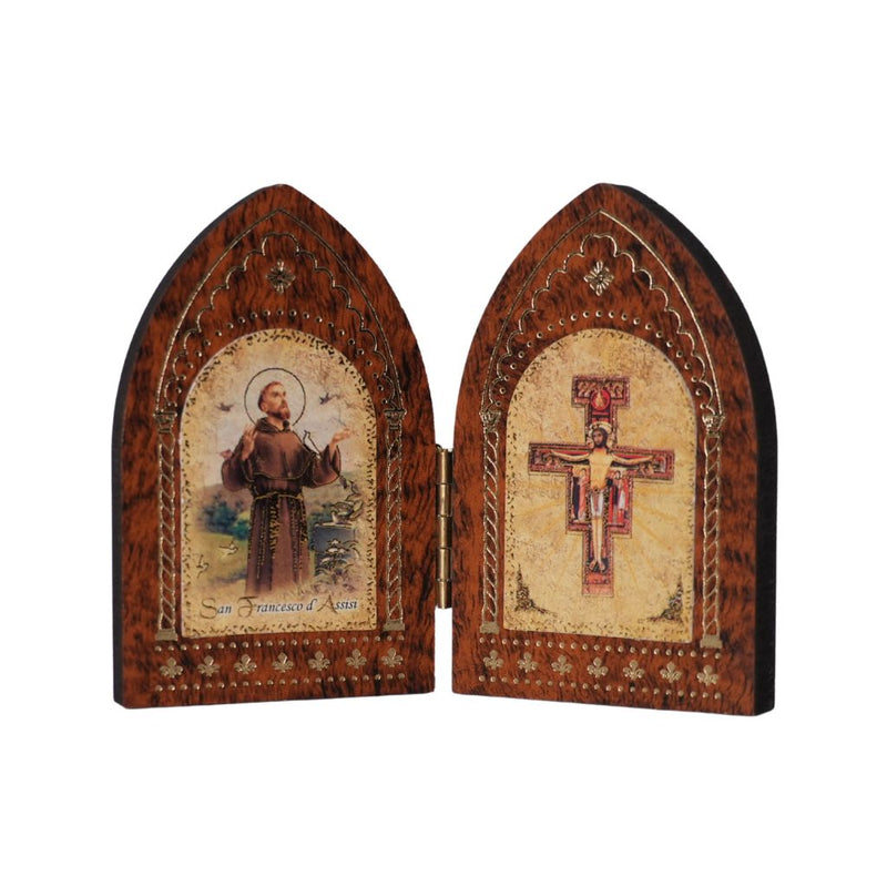 Mini Capela São Francisco e Cruz São Damião