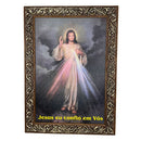 Quadro Jesus Misericordioso 25x35cm