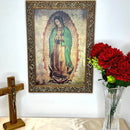 Quadro Nossa Senhora de Guadalupe 25x35cm