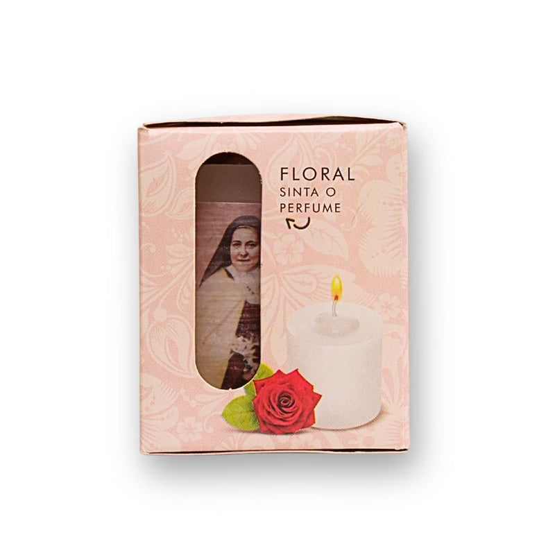 Vela Perfumada Santa Teresinha Floral